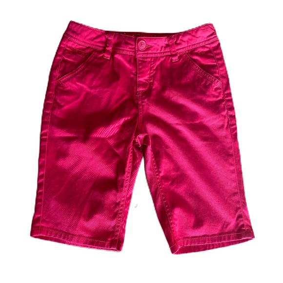 Justice Bermuda chino shorts Red 10R - Picture 1 of 12